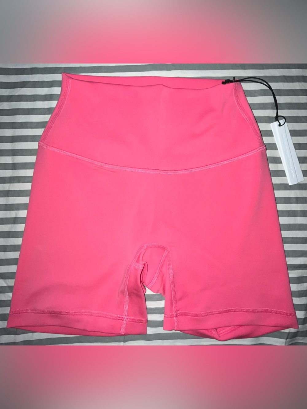 Paragon Fitwear Reluna Original Highrise Sculptseam Short 5” in Rose Size S
